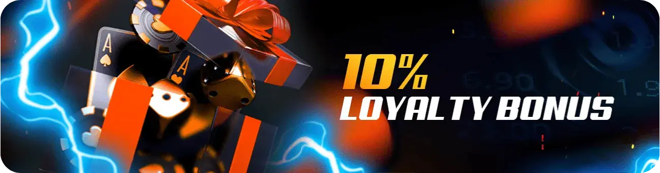Bonus lojalnościowy 10% w grach Freshbet dla stałych graczy