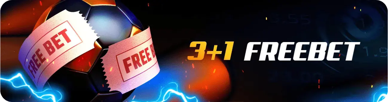 Promozione 3 + 1 freebet esclusiva Freshbet giochi