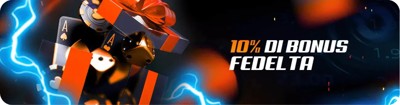 Bonus fedeltà 10% per membri attivi Freshbet casino